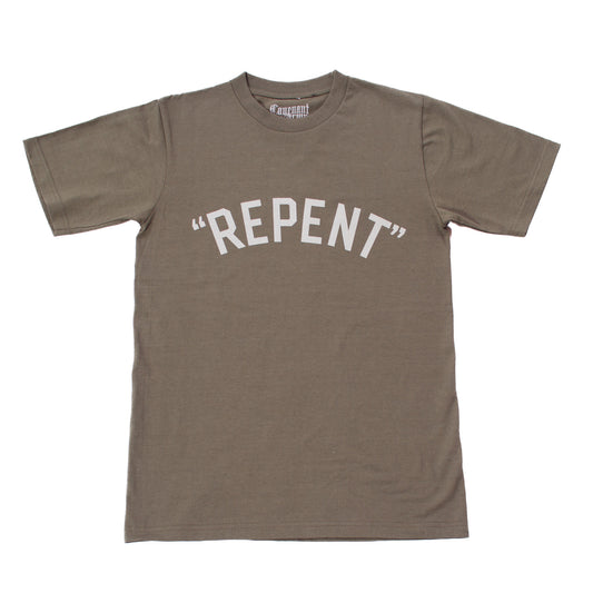 "REPENT" Tee (Military Green)