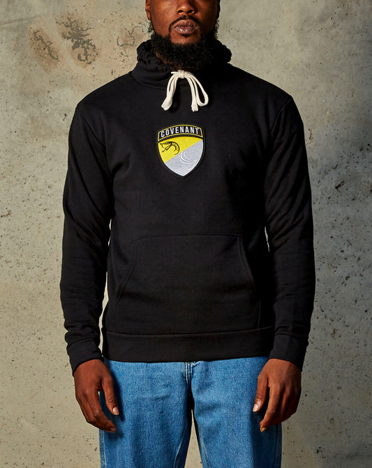 Covenant Crest Hoodie - Black