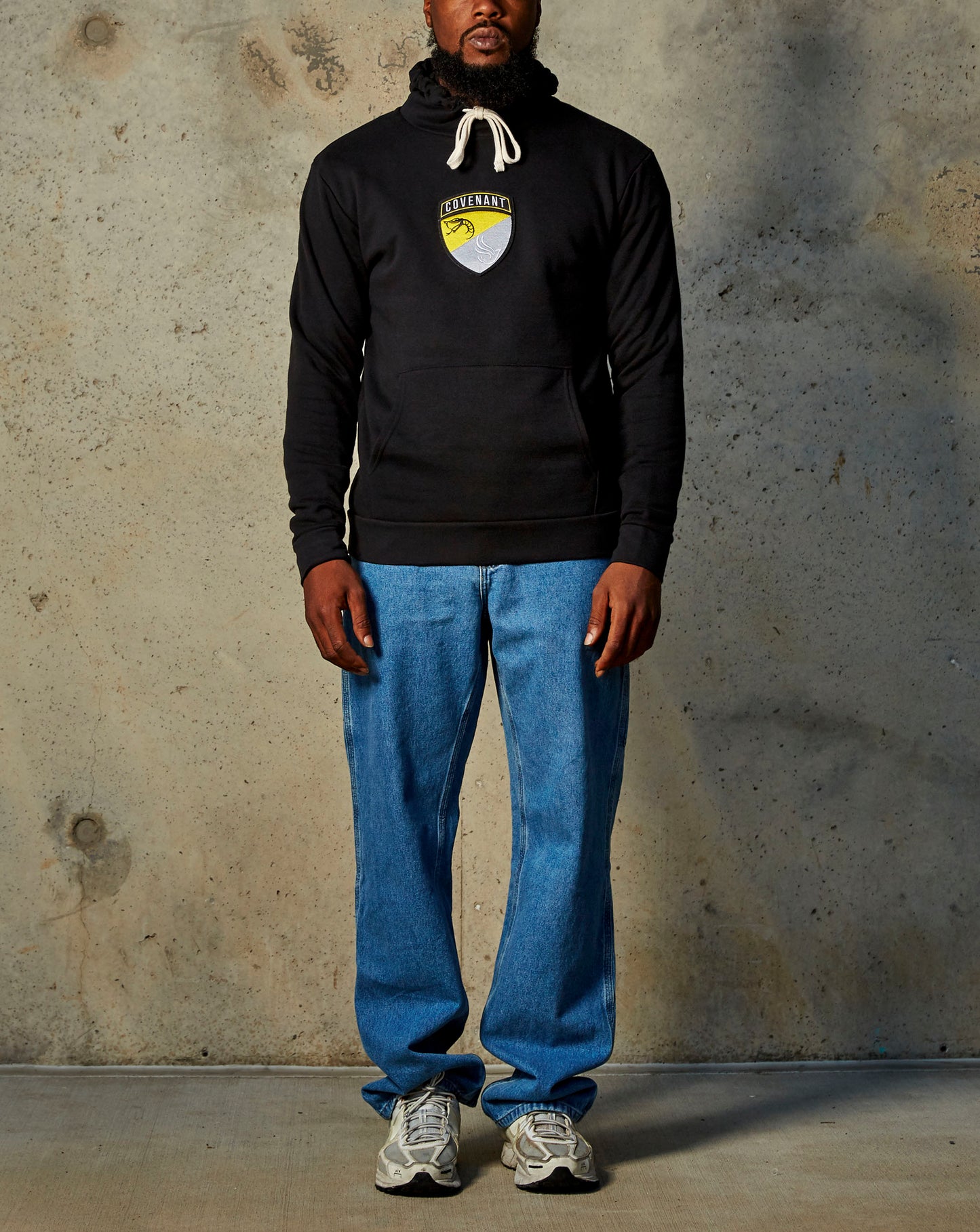 Covenant Crest Hoodie - Black