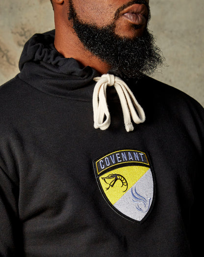 Covenant Crest Hoodie - Black