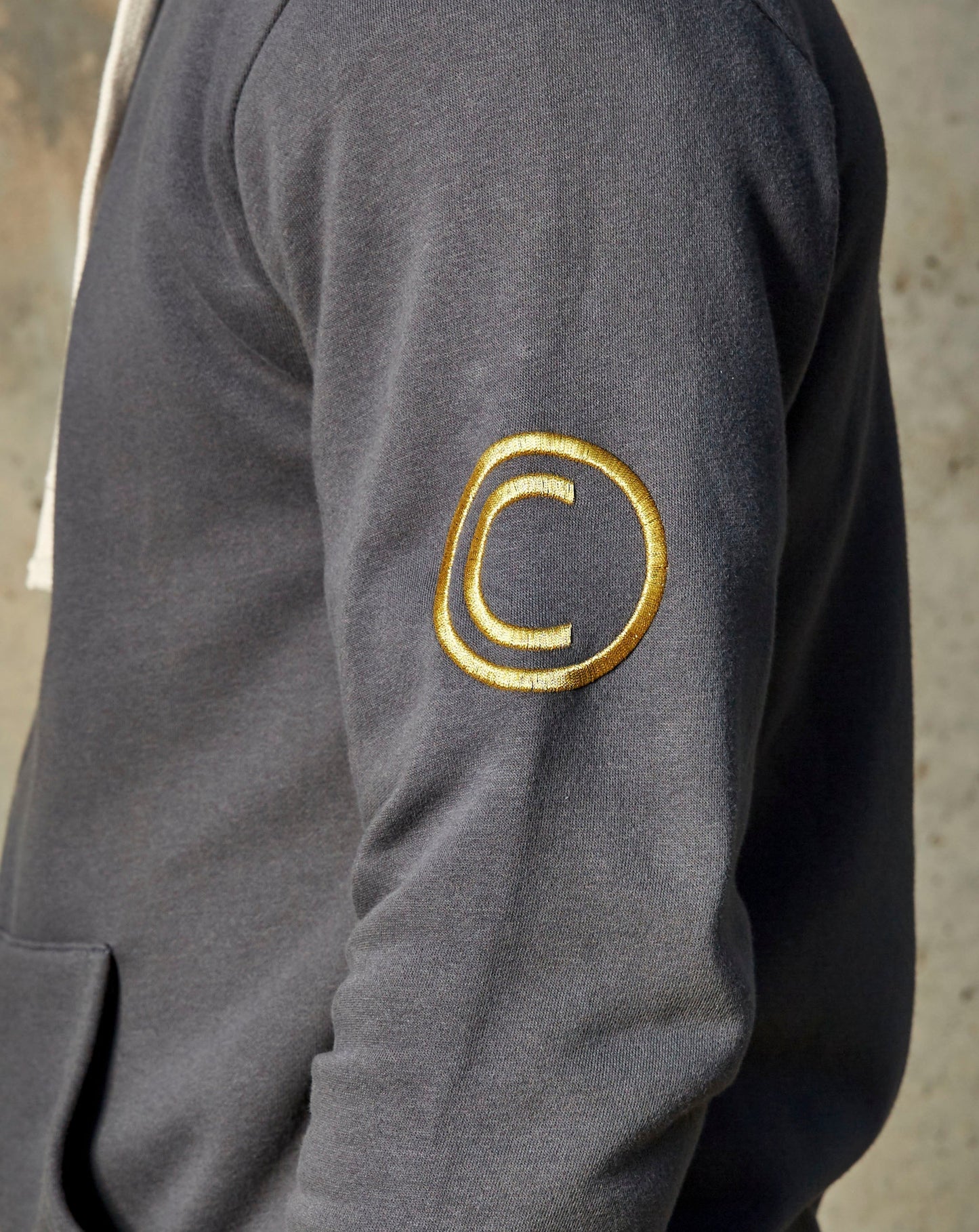 CA Zip-Up Ambassador Hoodie - Gray