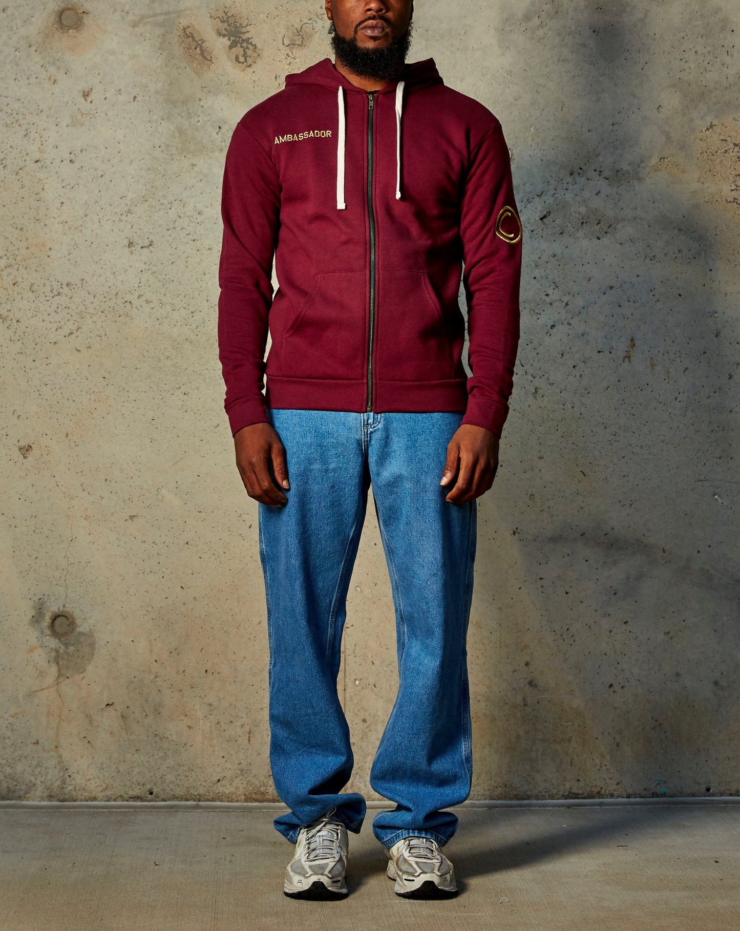 CA Zip-Up Ambassador Hoodie - Scarlett