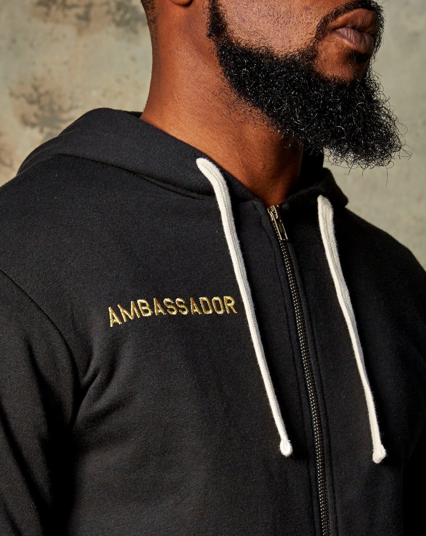 CA Zip-Up Ambassador Hoodie - Black